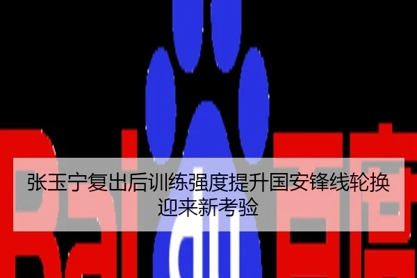 张玉宁复出后训练强度提升国安锋线轮换迎来新考验