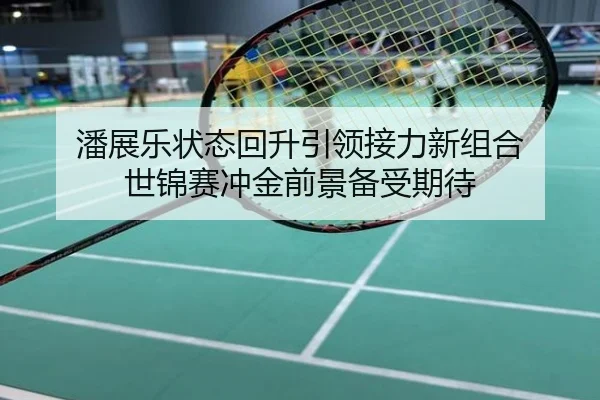 潘展乐状态回升引领接力新组合 世锦赛冲金前景备受期待