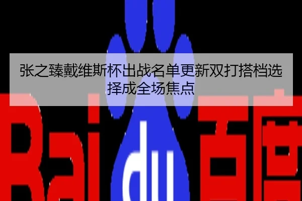 张之臻戴维斯杯出战名单更新双打搭档选择成全场焦点